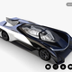 Illustration for article titled Is This Insane 1000 HP Autonomous Batmobile The Faraday Future Concept?
